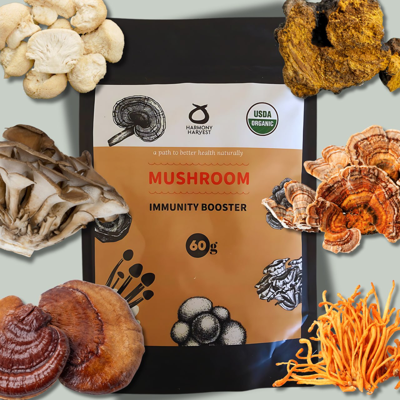 Mushroom Immunity Booster